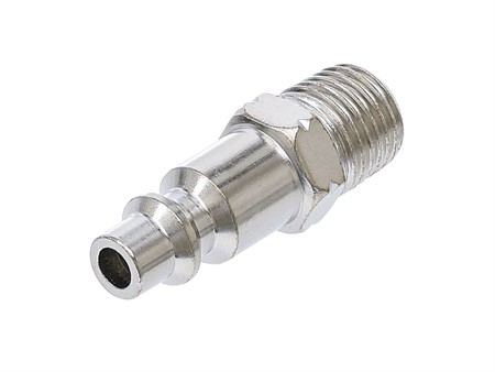 Embout rapide pour air comprimé 6,3mm filetage extérieur 1/4