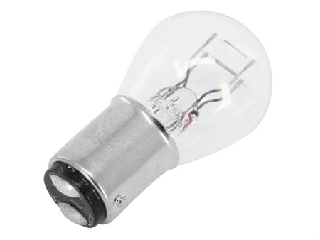 Ampoule 12V 21/5W socle BA15d avec stop (Flösser )