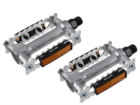 Aluminium Pedale mit Rückstrahler Aluminium Pedale mit Rückstrahler
