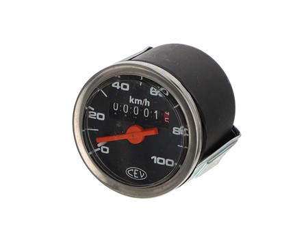 Compteur vitesse 48mm 100km/h CEV original usine, vélomoteurs Piaggio / Sachs