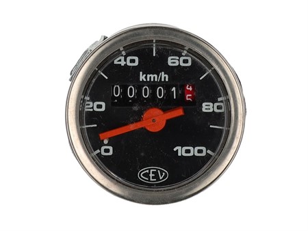 Compteur vitesse 48mm 100km/h CEV original usine, vélomoteurs Piaggio / Sachs