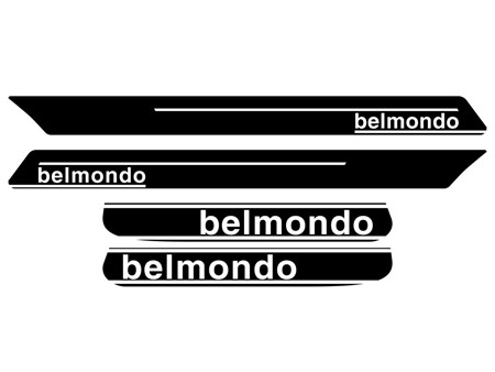 Kit déco autocollant, vélomoteur Belmondo Kit déco autocollant, vélomoteur Belmondo
