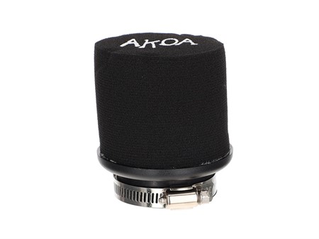 Racingluftfilter Schwarz AKOA klein (28 - 54 mm) 6 Adapter