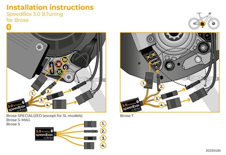 Tuningmodul E-Bike SpeedBox 3.0 B.Tuning für Brose