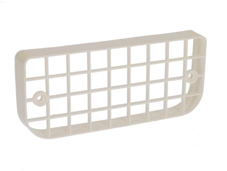 Lampengitter Weiss hinten Piaggio Ciao P / PX eckig