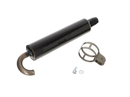 Schalldämpfer Carbon / Kevlar, 22mm Anschluss