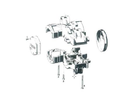 Kit visserie carter moteur, vélomoteurs 504 / 505