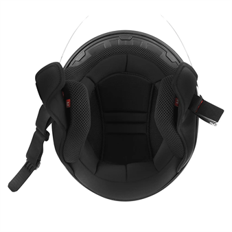 Casque JET ouvert ADX AJ100 Noir matt , Taille : L