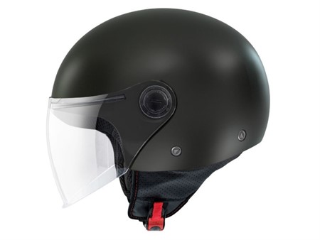 Casque JET ouvert MT Noir matt , Taille : L