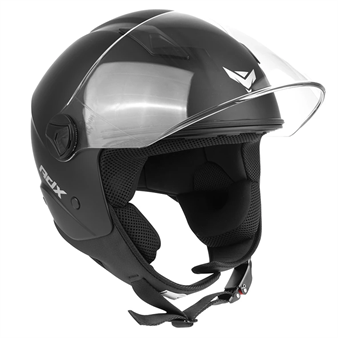 Casque JET ouvert ADX AJ100 Noir matt , Taille : L