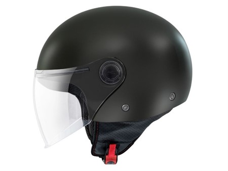 Casque JET ouvert MT Noir matt , Taille : XL