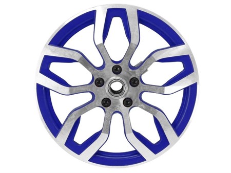 Pully mit Ritzel 11z, Peugeot 103 blau