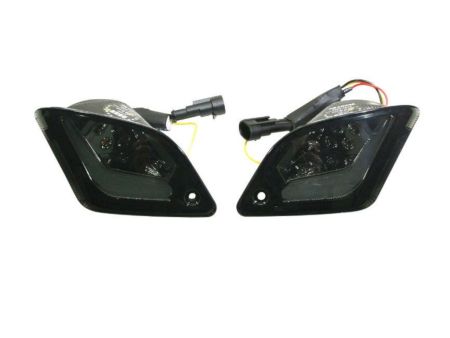 Blinkerset hinten links/rechts in smoke Piaggio Vespa GTS / GTV 125 - 300cc mit CE Prüfzeichen Blinkerset hinten links/rechts in smoke Piaggio Vespa GTS / GTV 125 - 300cc mit CE Prüfzeichen