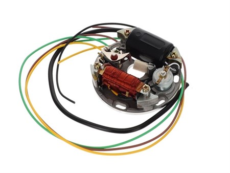 Plateau stator d'allumage complet spécial, vélomoteurs Puch / Sachs Plateau stator d'allumage complet spécial, vélomoteurs Puch / Sachs