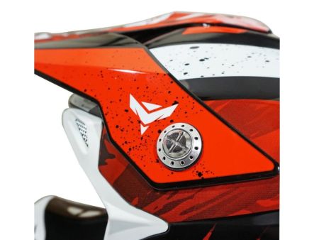 Crosshelm ADX MX2 , Rot / Weiss Grösse XXL