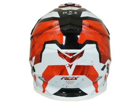Crosshelm ADX MX2 , Rot / Weiss Grösse XXL