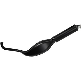 Auspuff Tecno Hunter schwarz Puch Auspuff Tecno Hunter schwarz Puch