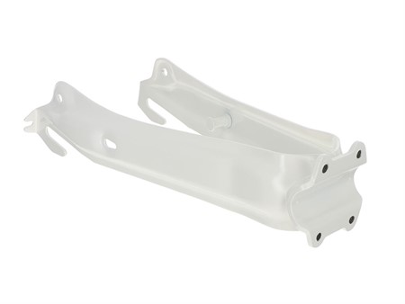 Rahmen - Schwinge weiss Puch Maxi, X30 NG-2AH (original)