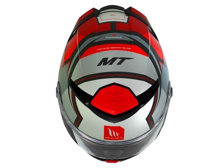 Casque MT Thunder 4 SV Pental B5, rouge taille : XS