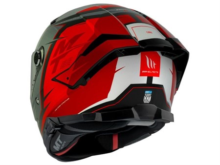 Casque MT Thunder 4 SV Pental B5, rouge taille : L