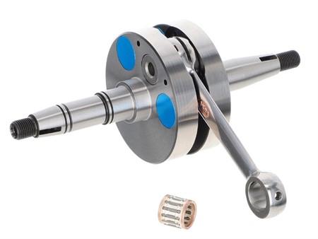 Vilbrequin course longue Akoa 44mm masse pleines, moteur Puch E50 automatique Vilbrequin course longue Akoa 44mm masse pleines, moteur Puch E50 automatique