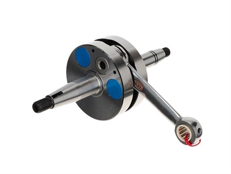 Langhub Kurbelwelle Akoa 44mm Vollwangen, Puch E50 +1 mm Hub