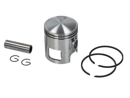 Piston complet 45mm pour cylindre DMP à clapets, vélomoteurs Puch Maxi Piston complet 45mm pour cylindre DMP à clapets, vélomoteurs Puch Maxi