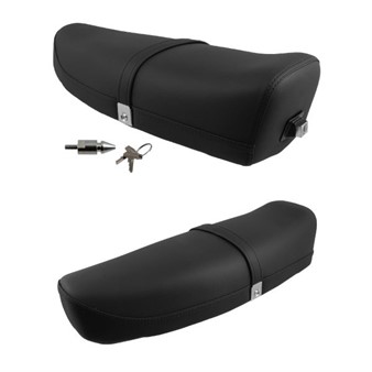 Selle Vespa ET3, fond en plastique, serrure incluse