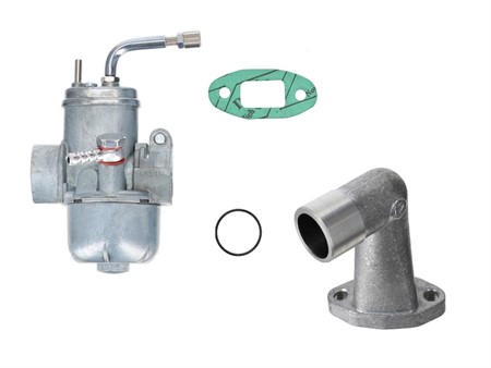 Set carburateur 17mm Bing camouflé, vélomoteurs Puch X30 NS/NL Set carburateur 17mm Bing camouflé, vélomoteurs Puch X30 NS/NL