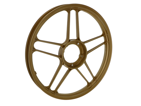 Jante roue arrière/jante avant 16x1.35 alu bronze, vélomoteurs Puch Maxi (Cross / Off Road)