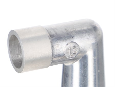 Ansaugstutzen Puch Maxi 15mm (getarnt) wie Original mit Puch Logo und Stempel 12