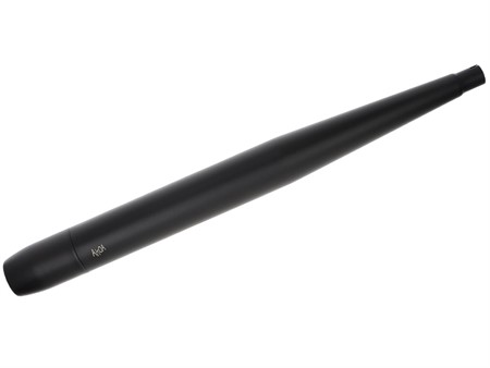 Resonanzauspuff 28/70mm schwarz «1A-Powerzigarre»