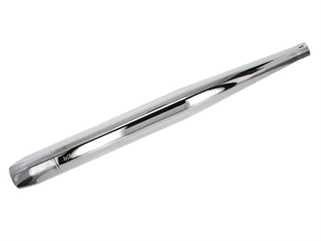 Resonanzauspuff 32/70mm chrom «1A-Powerzigarre» Resonanzauspuff 32/70mm chrom «1A-Powerzigarre»