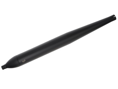 Resonanzauspuff 32/70 schwarz «1A-Powerflöte» Resonanzauspuff 32/70 schwarz «1A-Powerflöte»