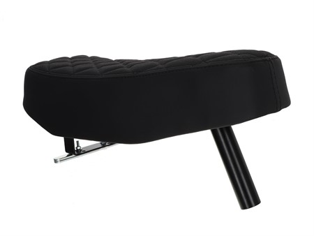 Selle noire surpiquée, sans inscription "PUCH", Puch Maxi