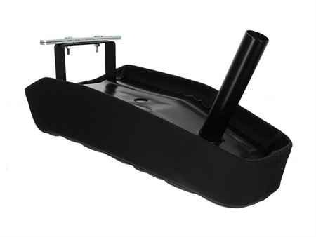 Selle noire surpiquée, sans inscription "PUCH", Puch Maxi