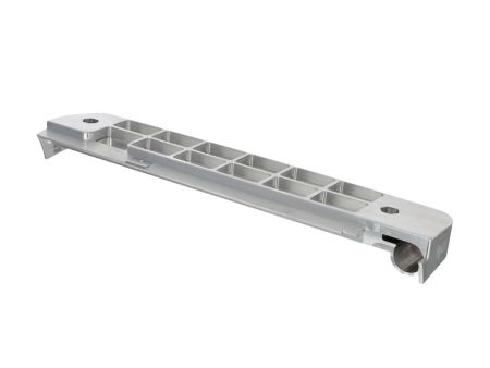 Gepäckträger rechts Akoa CNC, alu natur, Piaggio Si