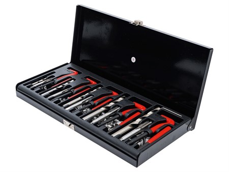 Kit de réparation pour filetages, filets rapportés M5 - M12 (130pcs)