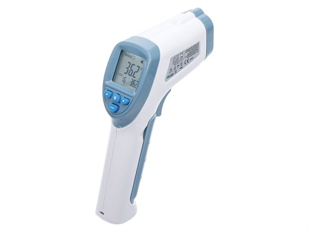 Thermomètre de fièvre de front | sans contact, infrarouge | pour mesure de objets | 0 - 100°
