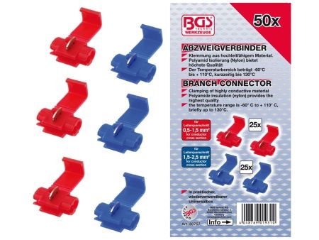 Assortiment de connecteurs électriques | 50 pièces Assortiment de connecteurs électriques | 50 pièces