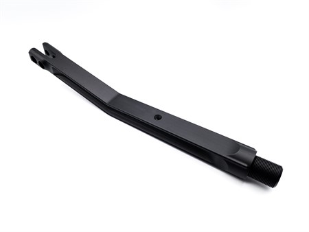 Barre de renfort MCRFR aluminium CNC, noire anodisé, vélomoteurs Piaggio Ciao SC / PX