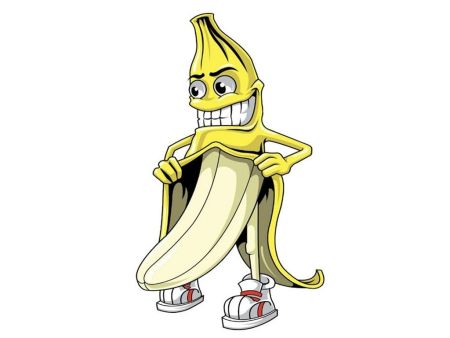 Autocollant sticker "banane" 60x80 Autocollant sticker "banane" 60x80