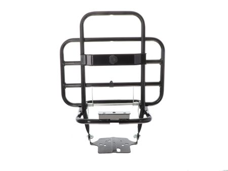 Heckträger Piaggio Vespa 50/90/125 Primavera ET 3 mit Radhalterung (schwarz)