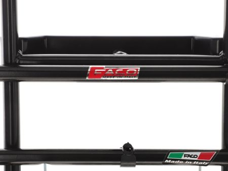 Heckträger Piaggio Vespa 50/90/125 Primavera ET 3 mit Radhalterung (schwarz)