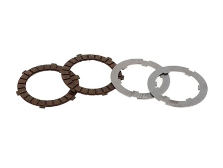 Kupplungslamelle Set mit Zwischenscheibe (2 Stück) für Puch X-30 NL/NS NewFren Kupplungslamelle Set mit Zwischenscheibe (2 Stück) für Puch X-30 NL/NS NewFren