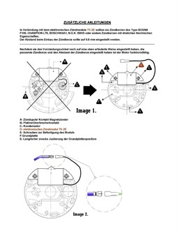 Allumage électronique complet VEC, (tourne à droite) vélomoteurs Puch / Sachs