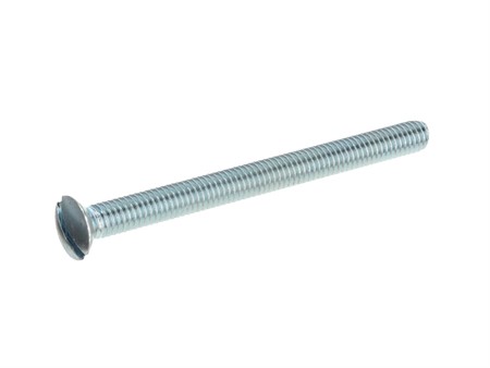 Vis à tête fraisée surélevée (fendue) M6 x 70 mm I galvanisée Vis à tête fraisée surélevée (fendue) M6 x 70 mm I galvanisée