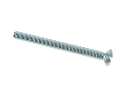 Vis à tête fraisée surélevée (fendue) M6 x 70 mm I galvanisée