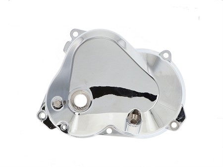 Getriebedeckel chrom leer «Kickstarter« Puch E50