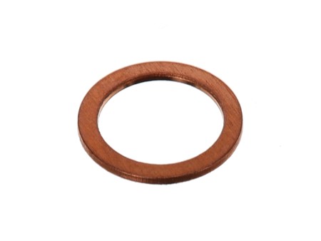 Rondelle étanche cuivre 10 x 14 x1,4 mm, vis de vidange Puch / universelle Rondelle étanche cuivre 10 x 14 x1,4 mm, vis de vidange Puch / universelle